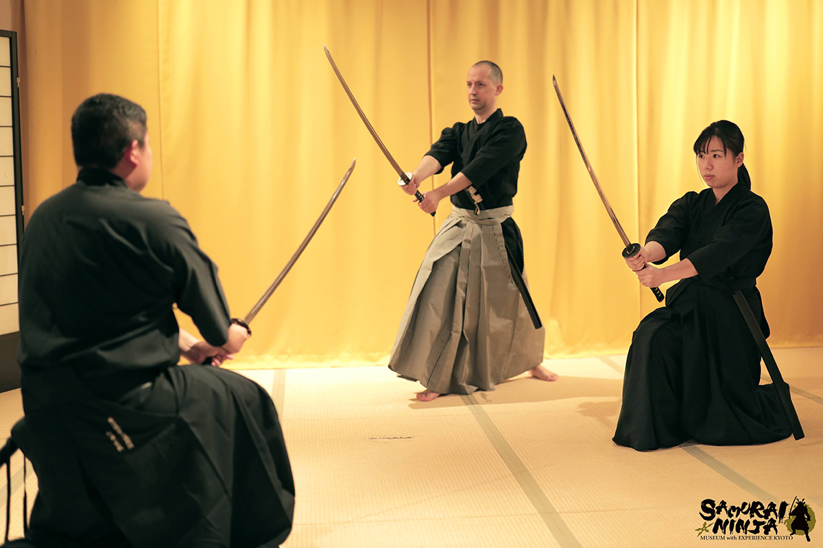 Samurai show in Kyoto
